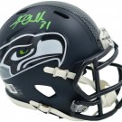 Kam Chancellor Autographed Signed Seattle Seahawks Mini Helmet BECKETT