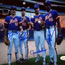 Gooden Darling Ojeda Fernandez Autographed Signed Mets 8x10 Photo JSA