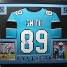 Steve Smith Sr Autographed Signed Framed Carolina Panthers Jersey RS HOLO