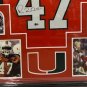 Michael Irvin Autographed Signed Framed Miami Hurricanes Jersey BECKETT