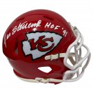 Jan Stenerud Signed Autographed Kansas City Chiefs Mini Helmet JSA