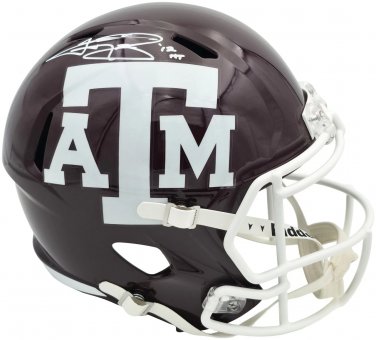 Johnny Manziel Autographed Signed Texas A&M Aggies FS Helmet BECKETT
