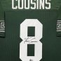 Kirk Cousins Autographed Signed Michigan State Spartans Framed Jersey BECKETT
