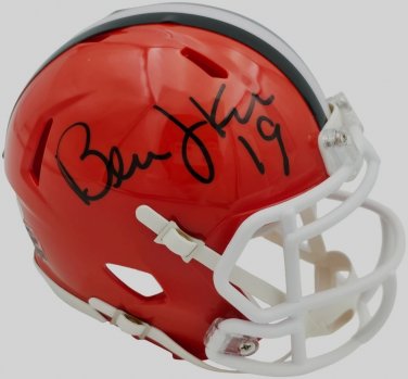 Bernie Kosar Signed Autographed Cleveland Browns Mini Helmet JSA