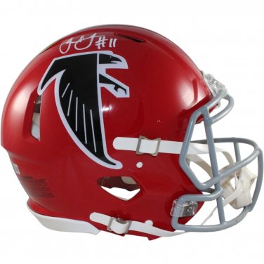 Julio Jones Autographed Signed Atlanta Falcons Red Proline Helmet BECKETT