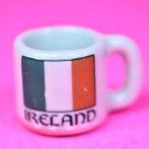 Dollhouse size replica of souvenir Irish coffee mug