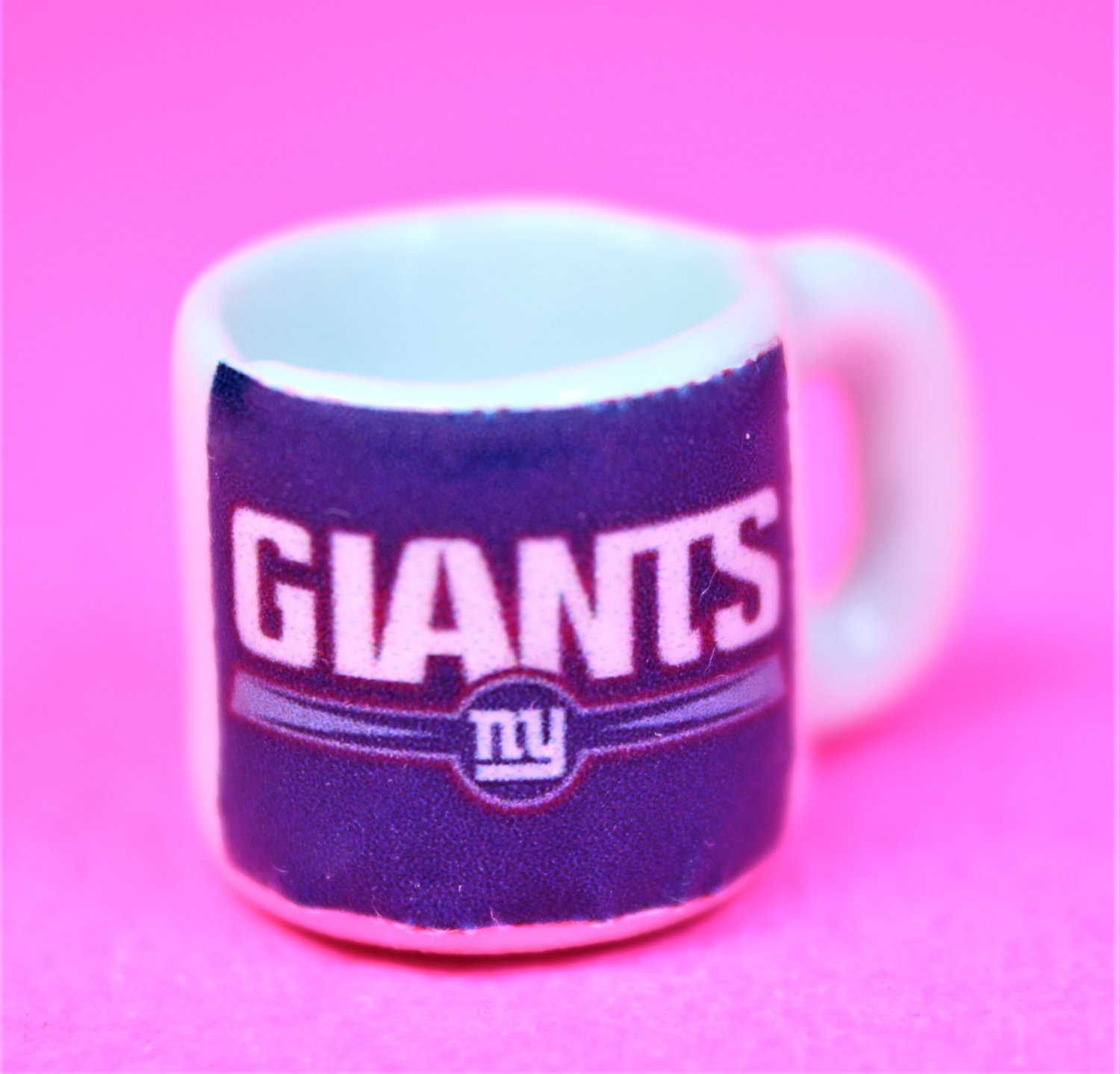 Dollhouse miniature size 1/12" scale replica Giants sports coffee mug