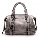 EUROPEAN BEAUTY OIL WAX LEATHER SHOULDER HANDBAG