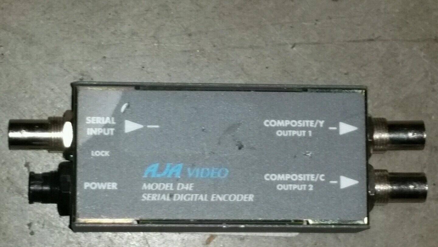AJA VIDEO D4E SERIAL DIGITAL ENCODER lot of 10