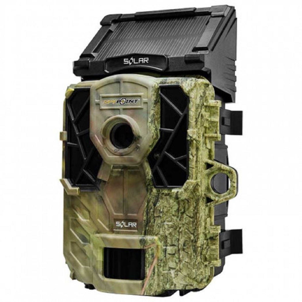 Spypoint Solar 12MP Trail Camera Camo, SOLAR Super Low Glow