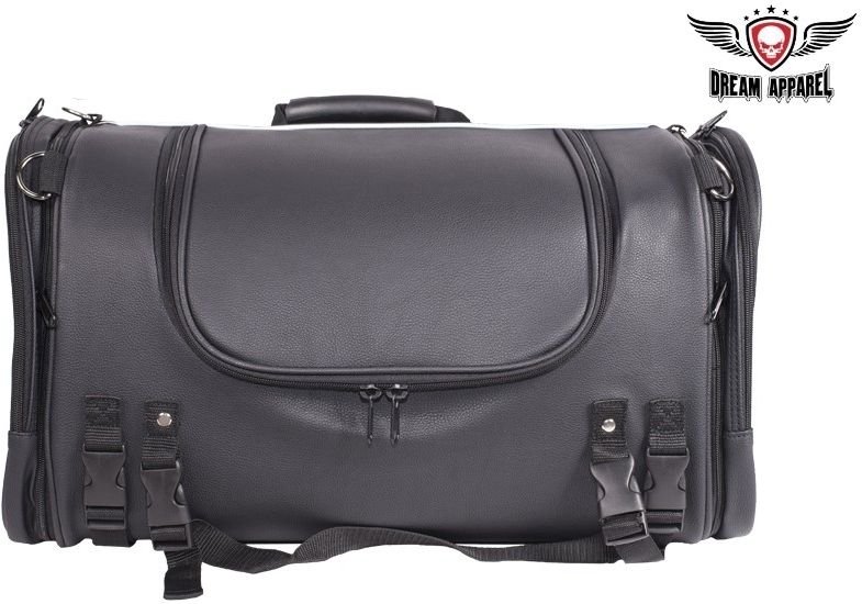 Motorcycle Sissy Bar Bag / Trunk Bag Travel Bag With Rain Cover