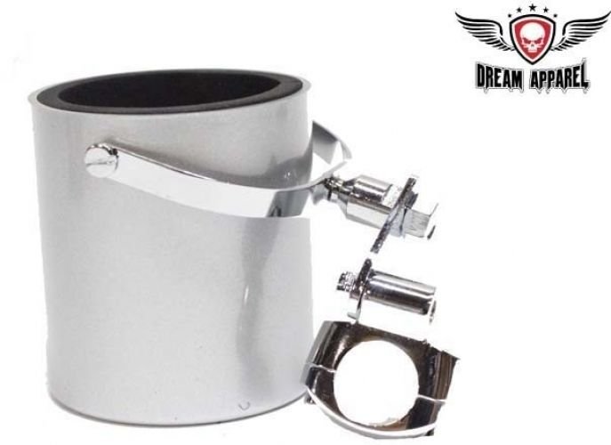 Motorcycle Handlebar Cup Holder fo Harley Silver