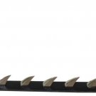 Saw Blade Helmet Spikes With Iron Cross Mohawk Style