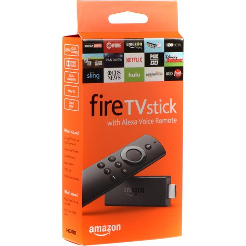 Amazon Firestick Gen 2 with Alexa voice remote with Kodi 17.5 and Terrarium