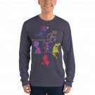 Unisex Long Sleeve T-shirt with Funny Monsters MADE IN USA