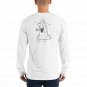 T-Shirt Long Sleeve Unisex with funny monster dude