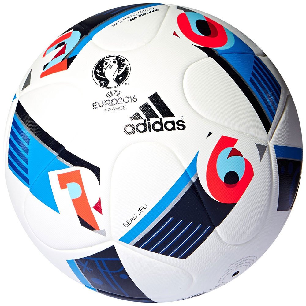 Replica Adidas Beau Jeu Top Glider Ball Soccer Euro 2016 Football Size ...