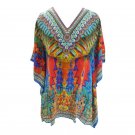 Embellished Cowrie Shell Tunic Top