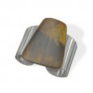 Fashion Cuff Bracelet with Brown Shell