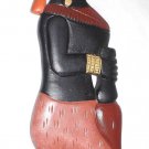 12" Maasai Girl Wall Plague