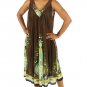 Traditional Print Sundress-Long