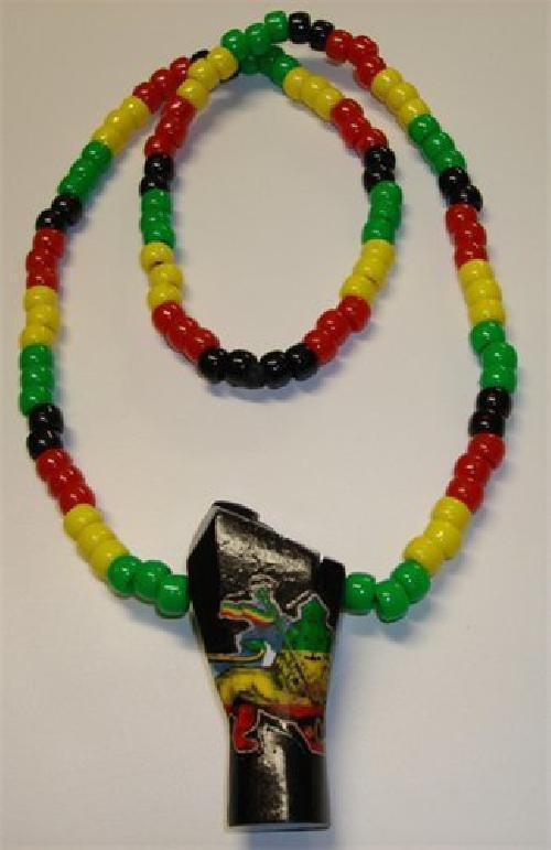 Large Pendant Beaded Necklaces