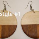 Multicolor Wooden Earrings