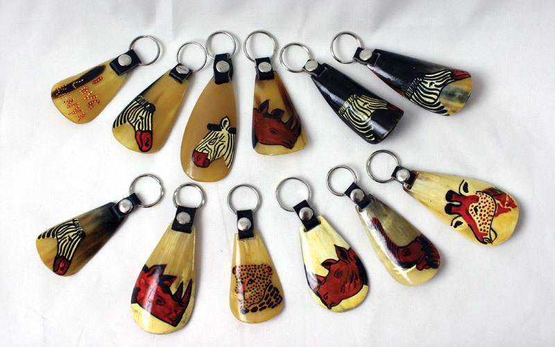 Cowhorn Keychain