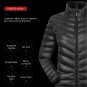 Women's Slim-Fit Heated Jacket - Black (Size Large)