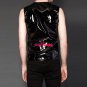 Gothic Vinyl PVC Latex Vest By Lip Service