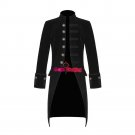 GOTHIC BLACK PENTAGRAMME BESSARION MENS JACKET