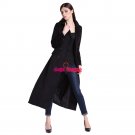 Women Gothic clothing Steampunk Long Double Long Sleeve Spring Coat