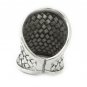 Sterling Silver Long Statement Braided Ring, Handmade Woven Silver Boho GypsyÂ