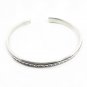 Solid 925 Sterling Silver Boho Ethnic adjustable Handmade Cuff bangle Bracelet&Acirc;&nbsp;