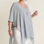 Umgee Plus Size Caftan, Light Weight Top, Tunic Top, Dolman Sleeve Tunic