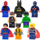 8pcs Set Marvel Custom Minifigures Superheroes Compatible with Lego