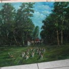 Lord Hunting 100x70 cm oil painting