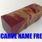 Chinese Seal Nature Stone Red stone with relievo Stamper Chop