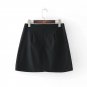 Zara Forest Magic Bohemian Black Mini Skirt
