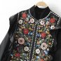Scandinavian Royal Black Embroidered Jacket