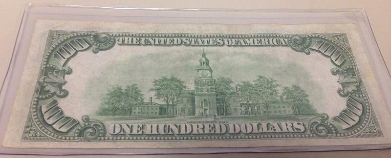 RARE $100FV (Lime Green) Series-1934 Franklin $100 Federal Reserve Note!!