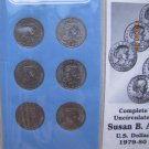 1979 &1980 P,D,S Susan B Anthony Dollar 6 Coin Mint Set in Littleton Coin Folder 20130016 1979 &1980 P,D,S Susan B Anthony Dollar 6 Coin Mint Set in Littleton Coin Folder 20130016