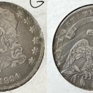 1834 Capped Bust Half Dollar, Early Date Silver. Beautiful US Coin. 20220140