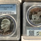 1973-S $1 EISENHOWER DOLLAR PCGS PR-69DCAM.    20230043