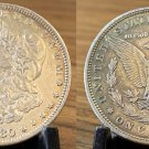1880 P Silver Morgan Dollar nice toning on reverse.     20230038