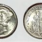1941 D US Mercury SILVER Dime! "FSB" 20230007