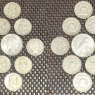 Lot of 9 old U.S.Coins, 90 % Silver, 1923-P Peaces dollar + 8 Half Dollars. 2025lot7 Lot of 9 old U.S.Coins, 90 % Silver, 1923-P Peaces dollar + 8 Half Dollars. 2025lot7