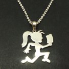 Silver Hatchetgirl Necklace