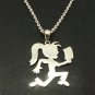 Silver Hatchetgirl Necklace
