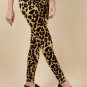 Extra Plus Black Cheetah Leopard Leggings Fits Sizes 16-20